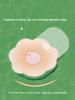 Full Coverage Push Up Bra for Large Chest Women, ABCD Cup Invisible Adhesive Silicone Sticky Bra Strapless Wedding Bra with Lift