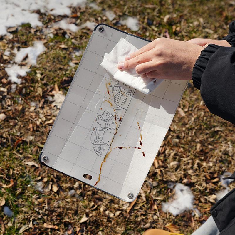 Foldable Chopping Board Space Saving Cutting Board Portable Chopping Board Non-Slip Cutting Mat Food Grade Flexible Camping China Mainland