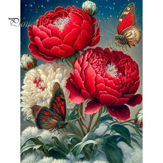 

1 комплект алмазной живописи красивый цветочный узор 5D DIY Стразы картина работа для украшения дома D