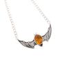Natural Citrine Gemstone 925 Sterling Silver Jewelry Pendant 1" Gift For Wife CP-33-2