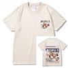 Hip Hop Streetwear Harajuku T-shirt Japanse Kanji Fish Print T-shirt 2023 Mannen Katoen Casual Korte Mouw T-shirt Japan Stijl
