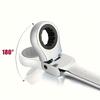 1pc Universal 72-tooth Ratchet Wrench Dual-purpose Wrench Movable Head Ratchet Wrench Open Plum Labor-saving Quick Wrench