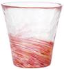 Aderia Tsugaru Glass Coral Made In Gift Highball Gift for Housewarming Small Retirement Birthday F71446 12-Color Glass, 260ml, Japan, Boxed, Glass,