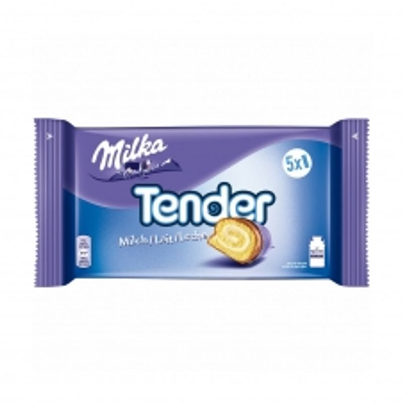Milka Tender Milk Chocolate Cake 5 Pieces 185g