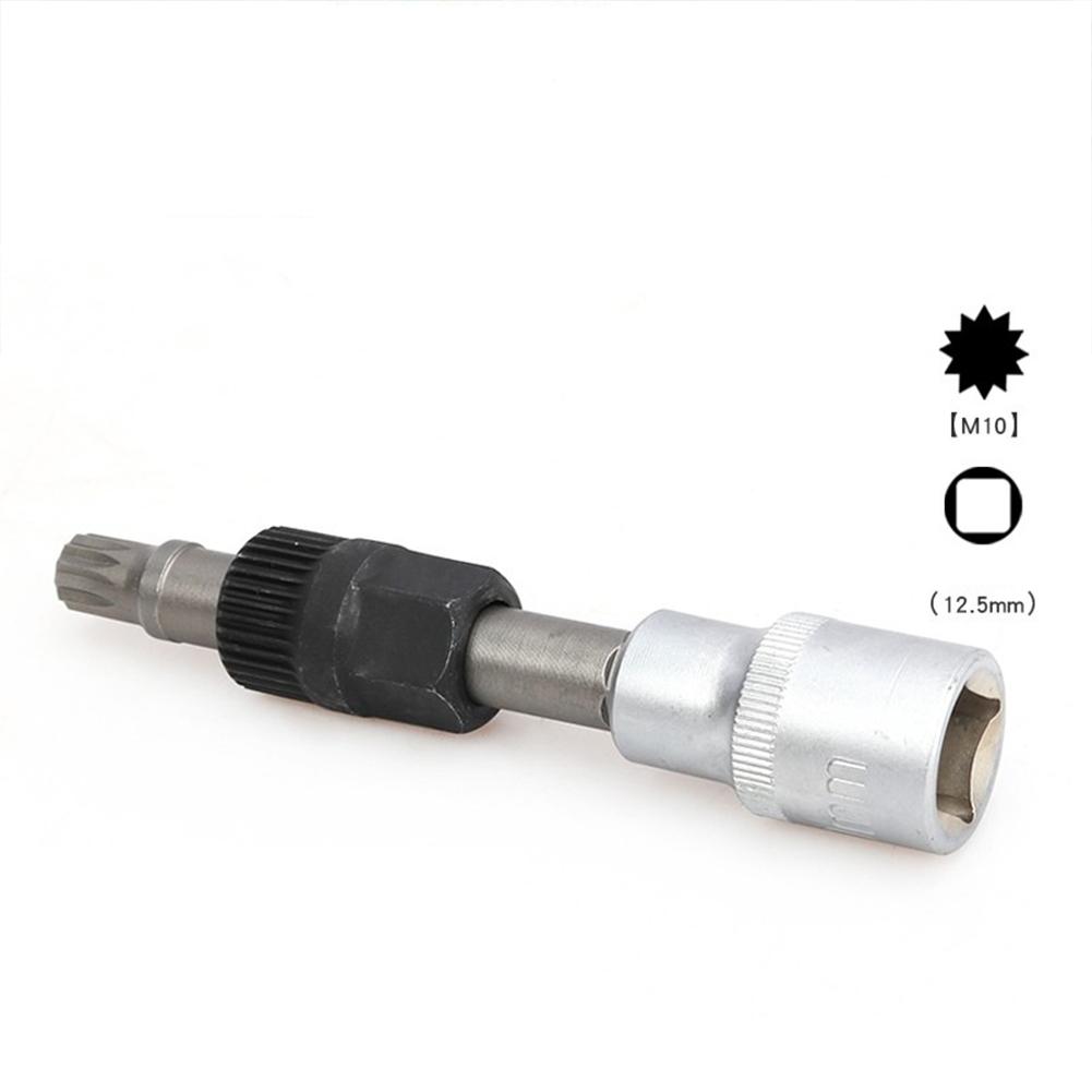 Clutch Pulley Removal Tool Car Accessory Black+Silver