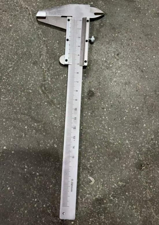 High-Precision Home Vernier Caliper - Stainless Steel, Compact Design