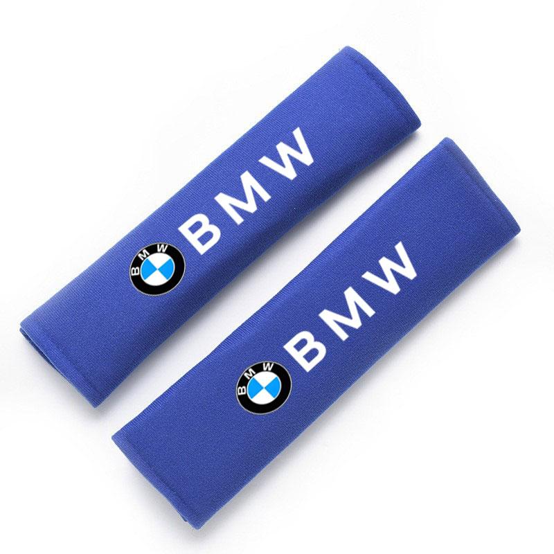 Car Safety Belt Pad Carbon fibre Shoulder Pad Safety Strap Cover For BMW M e46 e90 e60 f30 f10 e39 e36 g20 g30 f20 Accessories GG7