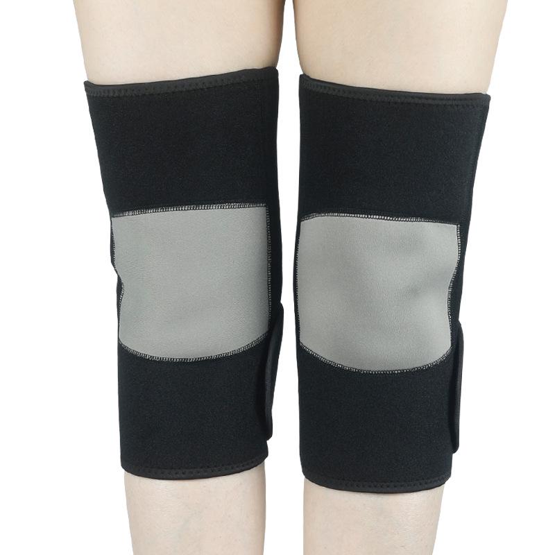 Magnetic Thermal Knee Protection Pads for Middle-Aged & Elderly with Adjustable Straps