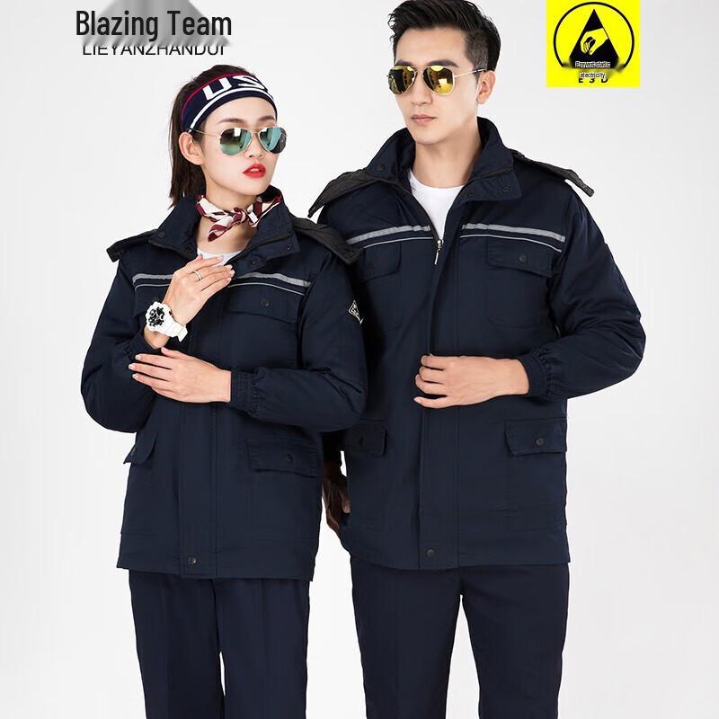 Men s Winter Padded Anti-static Work Jacket 175