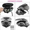 Racing Headlight Motorcyle Dual Head Lamp Led Fairing Light for Dirt Pit Bike ATV Hi Lo Beam Universal Motorbike 4 Eyes Headlamp