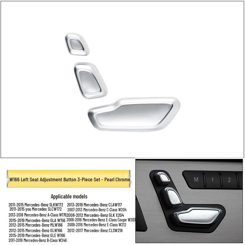 Kompatibler Memory-Schalterknopf für Mercedes-Benz C-Klasse, E-Klasse, GLK, ML-Klasse, C200, E300 Sitzeinstellung.