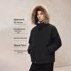 JACK&JONES Men's Water-Repellent Detachable Fur Hooded Down Jacket