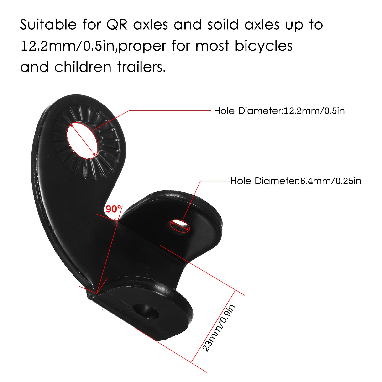 

Bike Trailer Hitch Bicycle Stainless Steel 12.2MM Hitch Coupler