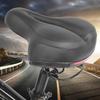 Ergonomic Mountain Bike Cushion Seats Reflective Strip Cycling Bicycle Saddle Pad Black