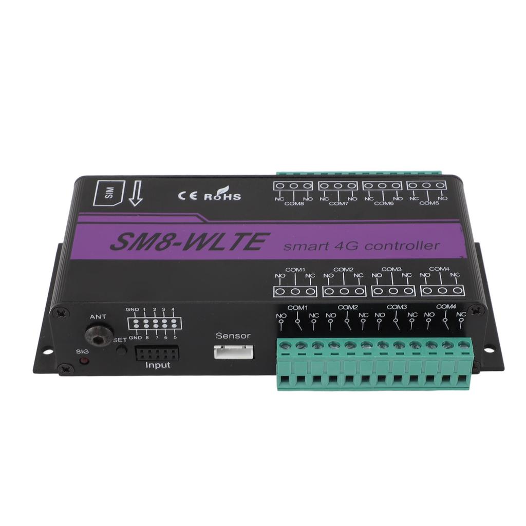 8 kanal 4G SMS Alarm Controller 4G Handy Access Controller APP WEB Stromausfall Alarm EU P