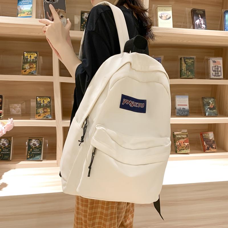 Female Schoolbag Junior Senior High School Large Capacity Campus Backpack Male