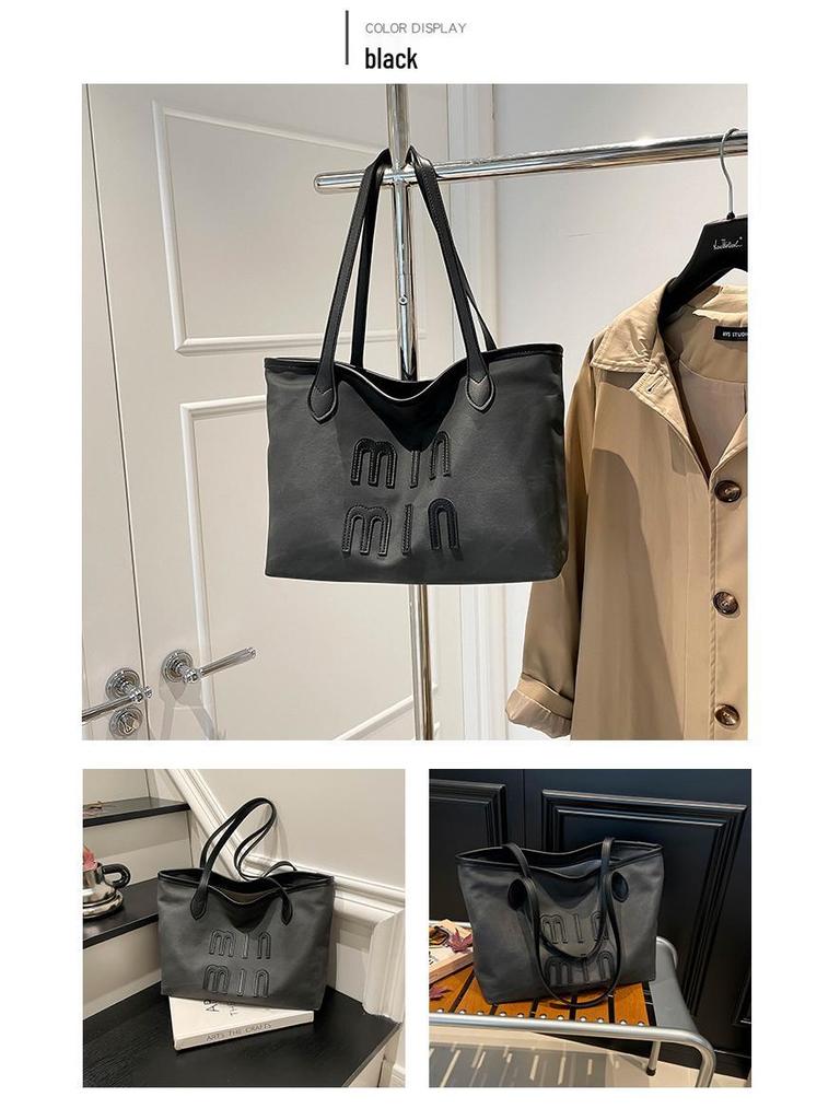 Large Capacity Women's Tote Bag - 2025 New Autumn/Winter Collection: Versatile & Stylish Shoulder Bag