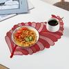 Table Placemat Insulation Non-slip PVC Stain Resistant Table Mats