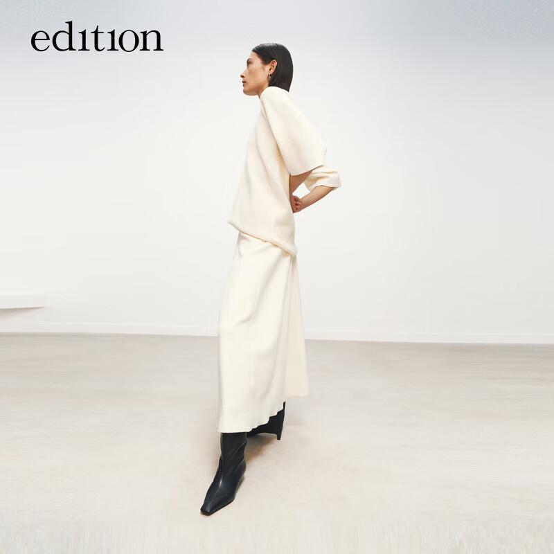 

Edition P Series Autumn Velvet Knit Short-Sleeve Top S