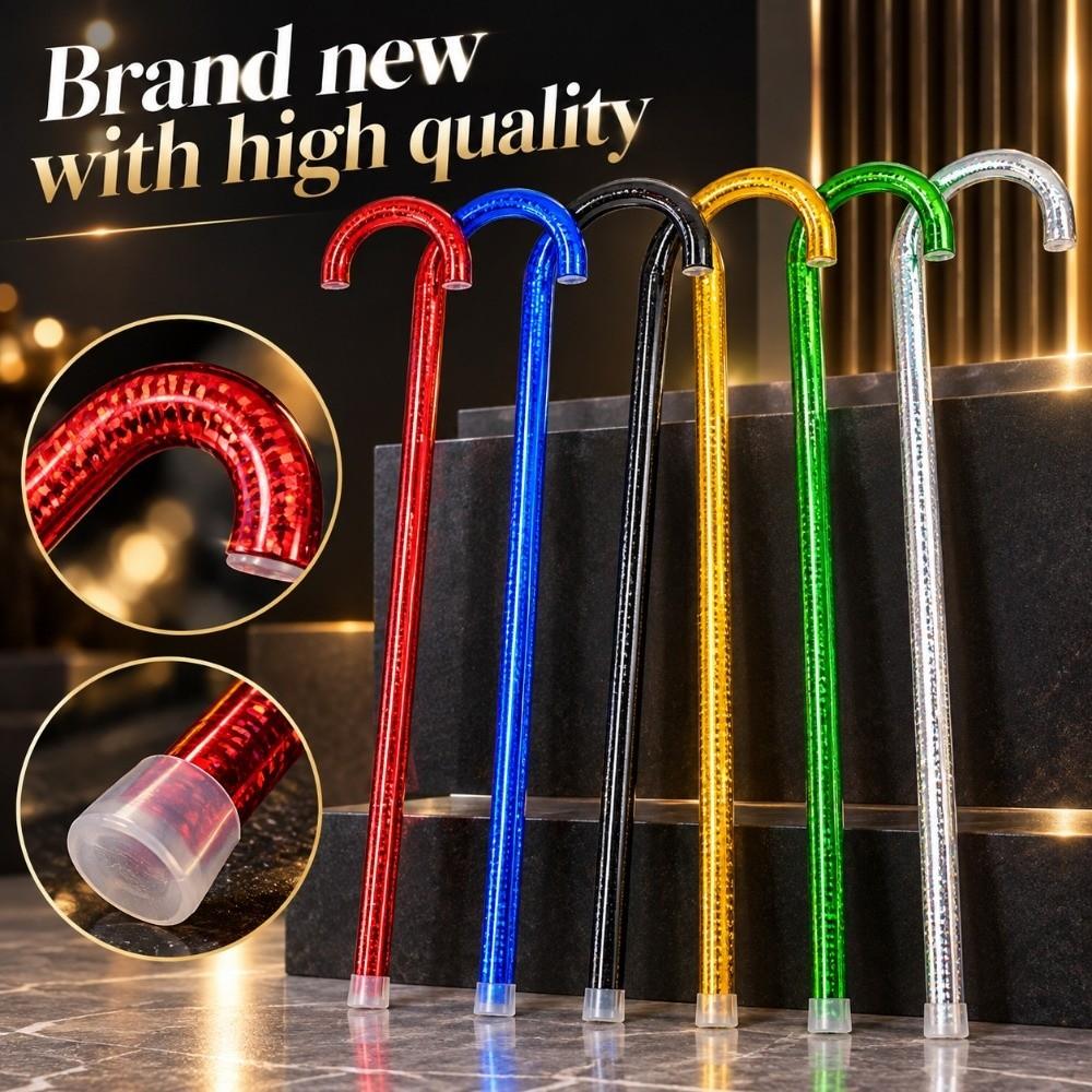 10 Colori Bastone Laser da Ballo per Adulti Bambini 60cm Bastone da Ballo a Mano per Accessori da Ballo