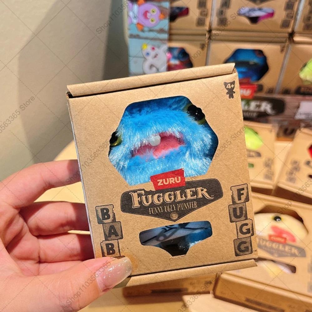 Fuggler Baby Monster Plush Toys Funny Ugly Wide-Eyed Monster Shy Guy Squishy Stuffed Animals Cute Peluche Doll Birthday Gifts