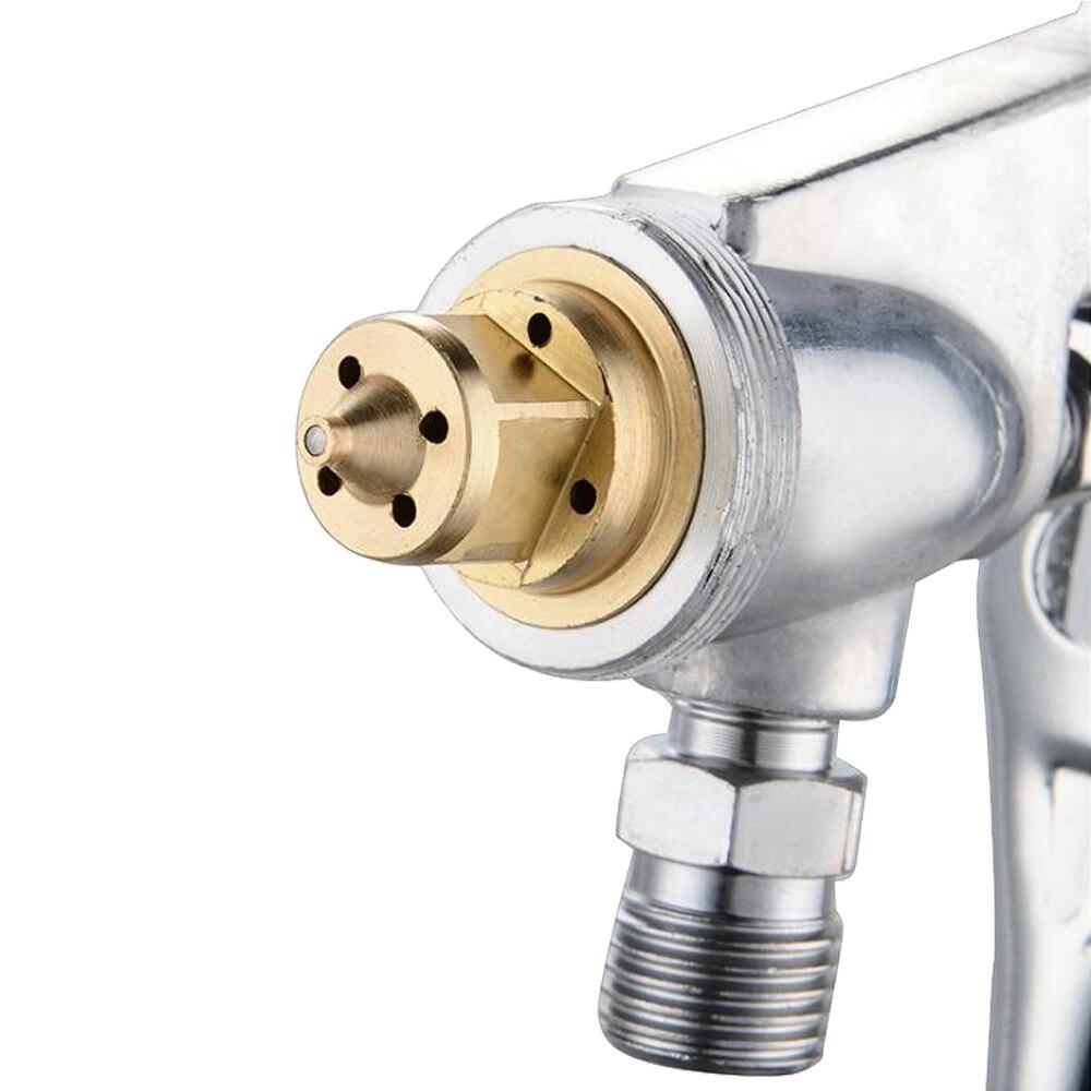 1PC F-75 Spray Gun 1.5mm Nozzle with Cup Silver Handle Adjustable Color Spray Gun for Automotive Furniture Parts Painting