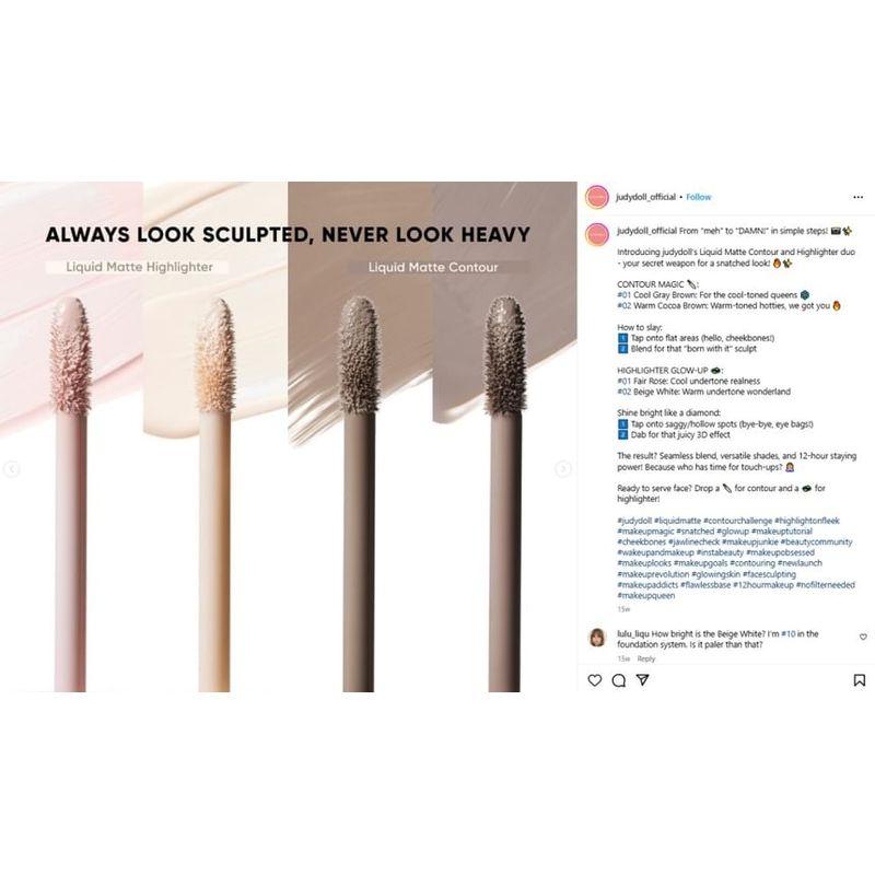 Judydoll - Liquid Highlighter - 2 Colors