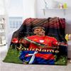 Lamine Yamal 41 Personalisierte Textdecke Mehrzweck-Personalisierte Decke Bequem Geeignet für Sofa Couch Bett Stuhl Ganzjahresnutzung
