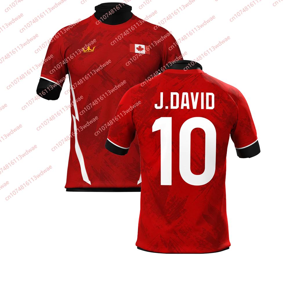 Canada Style clothing Football Jersey Quick-Drying Davies 19 Jersey