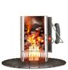 Weber BBQ Stove BBQ Grill Rapid Fire Chimney Starter (Large) Chimney Effect Fire Starter Charcoal Ignition [Genuine Japan 2 Year Warranty] 7416