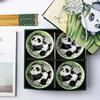 Chinese Hand-painted Cartoon Tableware Ceramic Bowl Creative Household Tableware Set Gift Box