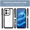 For Xiaomi Redmi 15C 4G Case Xiaomi Redmi 15C Cover Shockproof Clear PC + TPU Silicone Protective Phone Cover Xiaomi Redmi 15C
