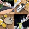 3/1 buc lopată de gheață din oțel inoxidabil Racletă pentru boabe de cafea cu cereale pentru răzuire pentru bomboane linguriță de măsurare linguriță de bar Gadgets de bucătărie