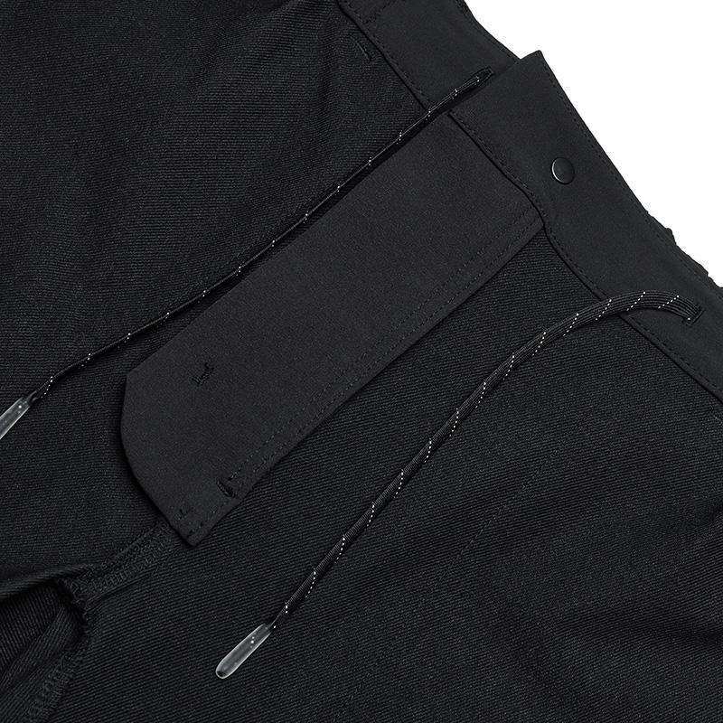 Fila Fashionable Versatile Simple Woven Casual Pants Men Bottoms Deep-Black A11M517806FBK