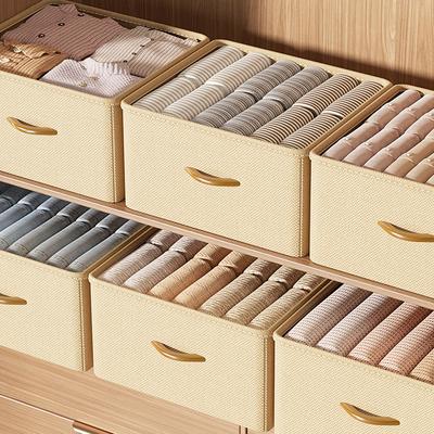 Size M Storage Box Drawer Organizer with Handle for Wardrobe Closet Clothes