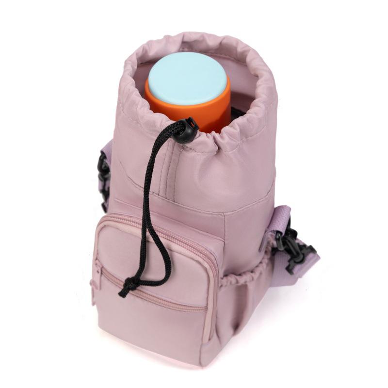 Women's Light Luxury Insulated Phone and Water Bottle Crossbody Bag - Niche Design, Fashionable, Cute, Casual.