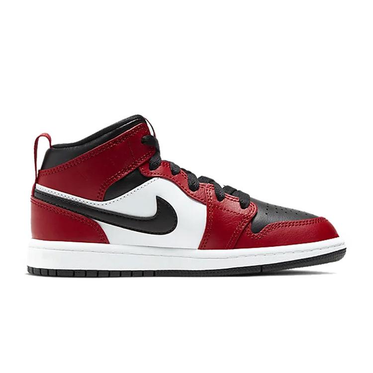Jordan 1 Mid PS Chicago Black Toe 640734-069
