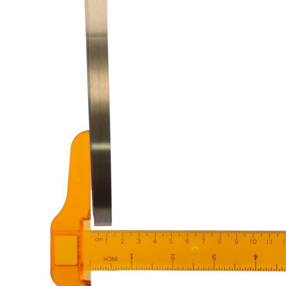 8K Wall Ceiling Edge Strip Brushed Gold Decorative Metal Trim Wall Molding & Trim  DIY