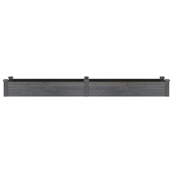 VidaXL Raised Garden Bed Liner 240x45x25 Cm Solid Fir Wood 364297