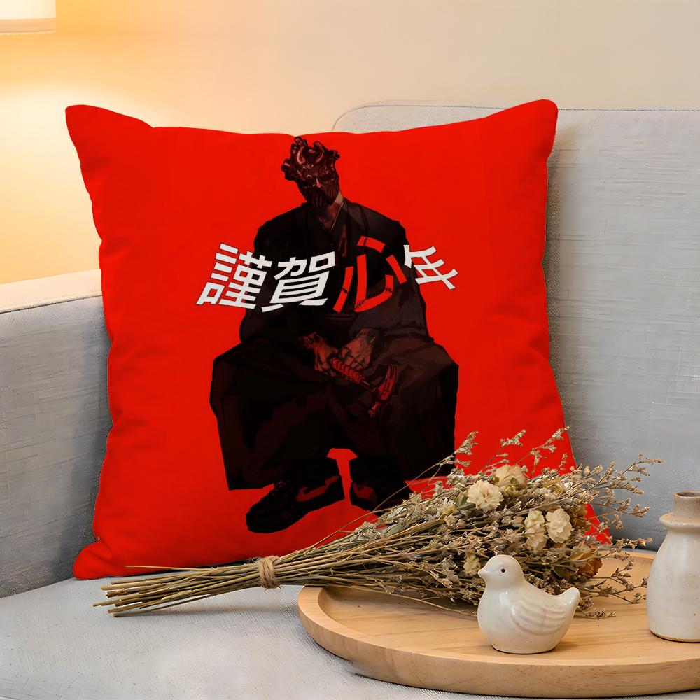 Cushion Cover  Linen  SkinFriendly Soft Decorative Case For Sofa Home Decor Classic Cool Anime DDorohedoro Pillow cover
