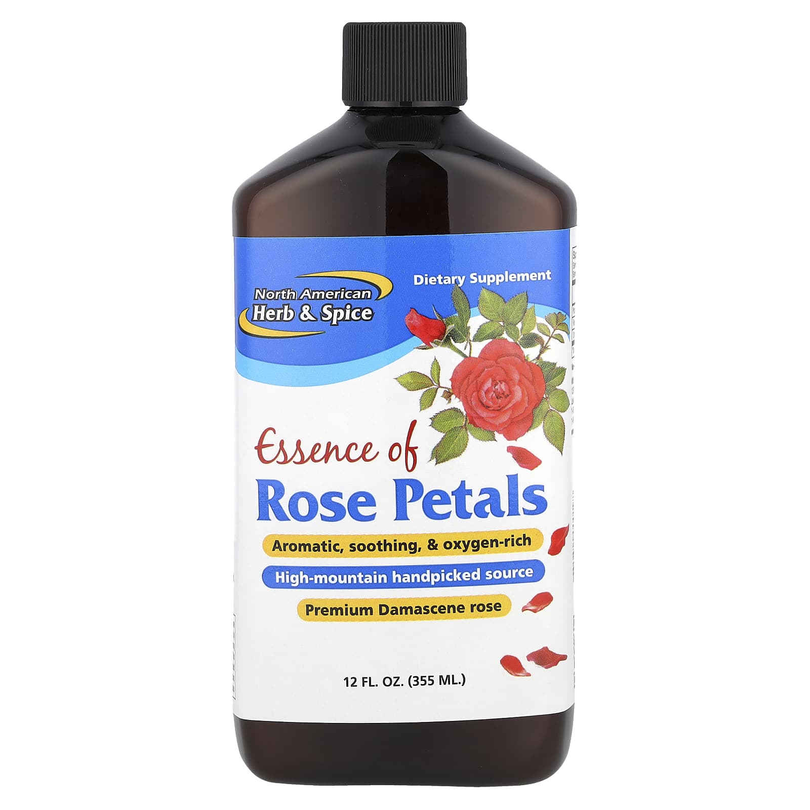 

North American Herb & Spice, Rose Petal Essence, 355 Ml (12 Fl Oz)