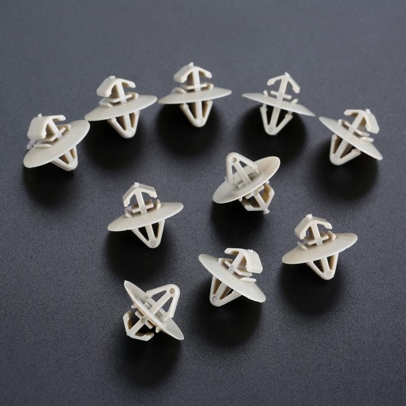 50Pcs Protection Door Trim Fastener Car Door Panel Interior Buckle Skirt Guard For Renault Trafic Master Kangoo Iveco Daily