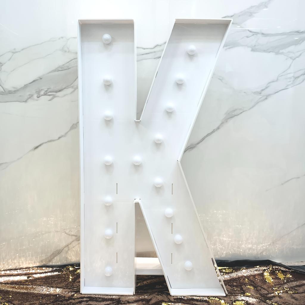 Versatile 1PC 92CM/3FT Marquee Letters with Warm Yellow Glow: Perfect for New Year Parties, Summer Bashes, Retirements & More (Balloon-Friendly!)