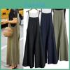 Chic Women Adjustable Wide Leg Jumpsuit With Strappy Design For Effortless Summer Style