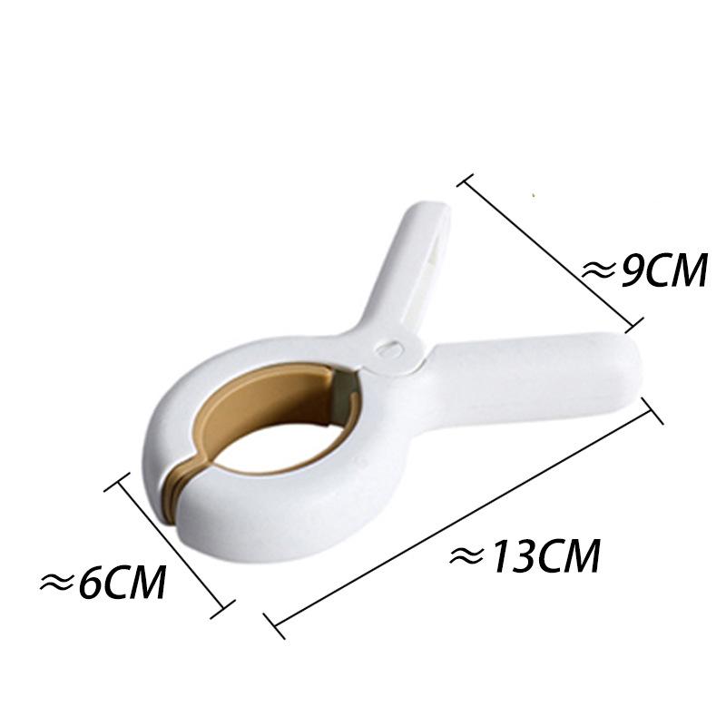 2/4pcs Beach Towel Clips Quilt Drying Clamp Heavy Duty Beach Chair Clips Laundry Clip To Keep Towel Clothes Blankets To Dry