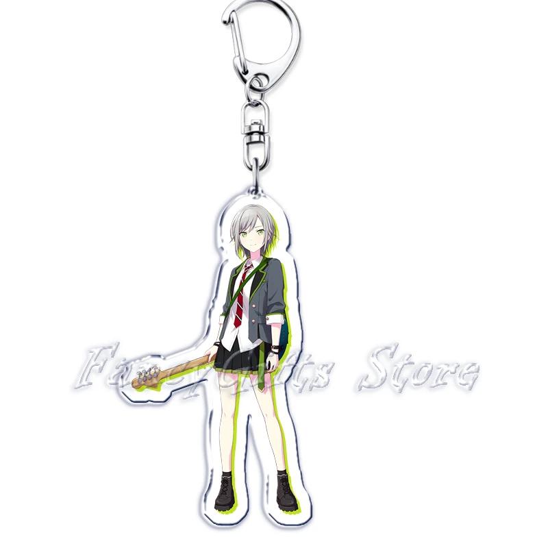 

Popular Waifu Hentai Girls boys Keychains Rui Tsukasa Akito Bag VIRTUAL SINGER Wonderlands ShowtimePendant Keyring Jewelry Gifts