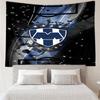 1PC Monter-rey Football Crest Art Printed Tapestry Room Decoration Wall Hanging for Living Room Bedroom, Dormitory, Birthday and Christmas Gifts