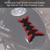Motorbike Fuel Oil Tank Pad Protector Cover Waterproof 3D Rubber Decals