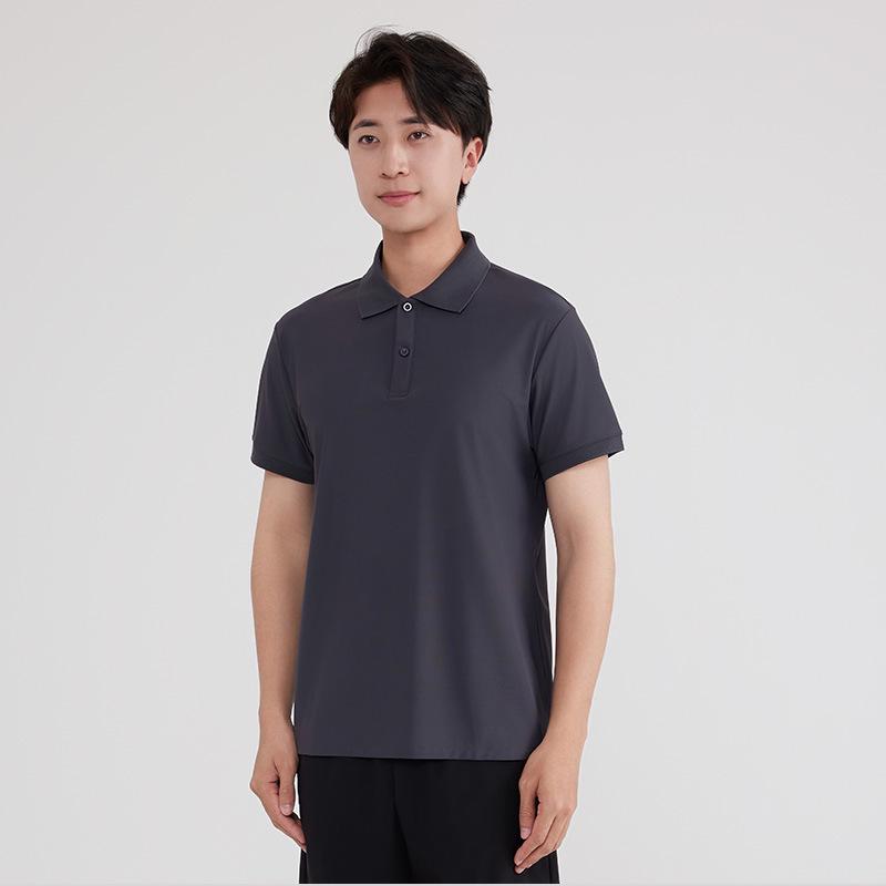 Custom Multi-Color Polo Shirt: Logo Print, Turn-Down Collar, Short Sleeve, Loose Fit, Embroidery