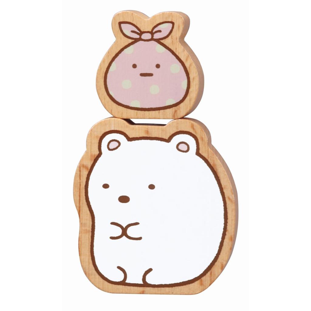 Hina Sumikkogurashi Wooden Hina Sumikkogurashi Doll Festival Wooden Building Cute Dolls, Dolls, Set, Blocks,